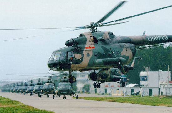中俄重要航空合作:中国成功组装米-171直升机
